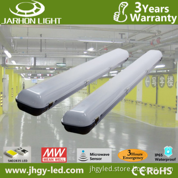 4ft 40W PC Cover Backup 3 Hours Tri-Proof LED Emergency Light